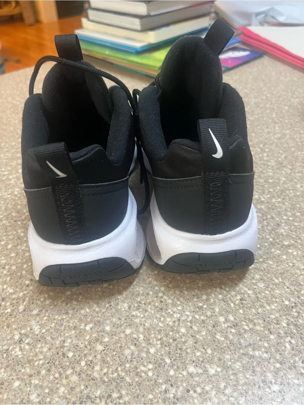 Nike Women’s Black and White Air Max Style Sneakers